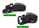 Mochila Baú + Bolsa de Perna - Kit Motocentric
