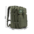 Mochila Impermeável, 45L, Aventuras - Tática Militar