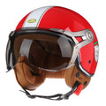 Capacete Aberto Vintage Retrô