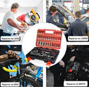 Kit de Ferramentas 46 peças Multiuso - MASTER WRENCH 46PCS