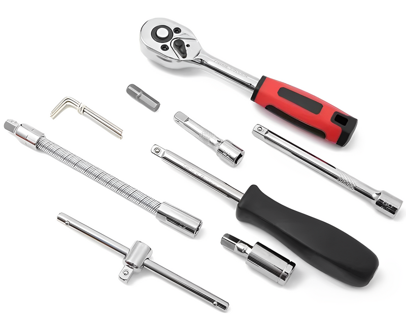 Kit de Ferramentas 46 peças Multiuso - MASTER WRENCH 46PCS