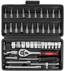 Kit de Ferramentas 46 peças Multiuso - MASTER WRENCH 46PCS