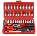 Kit de Ferramentas 46 peças Multiuso - MASTER WRENCH 46PCS