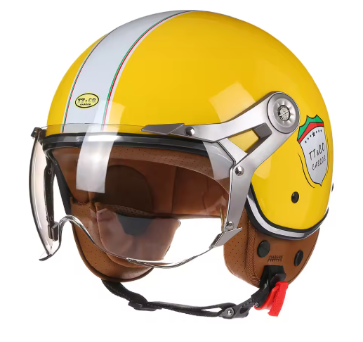Capacete Aberto Vintage Retrô