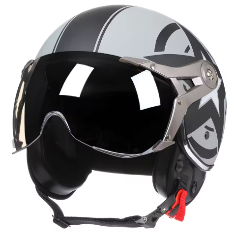 Capacete Aberto Vintage Retrô