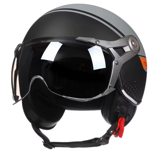 Capacete Aberto Vintage Retrô