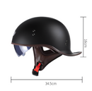 Capacete Retrô Vintage - Meio Capacete