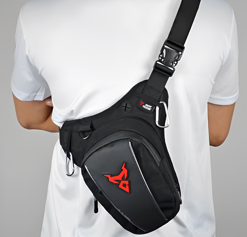Mochila Baú + Bolsa de Perna - Kit Motocentric
