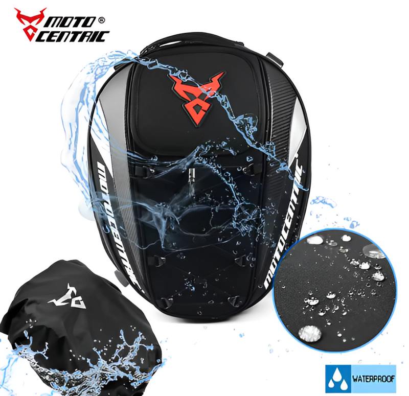 Mochila Baú + Bolsa de Perna - Kit Motocentric