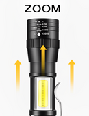 Mini Lanterna recarregável USB - LumiX