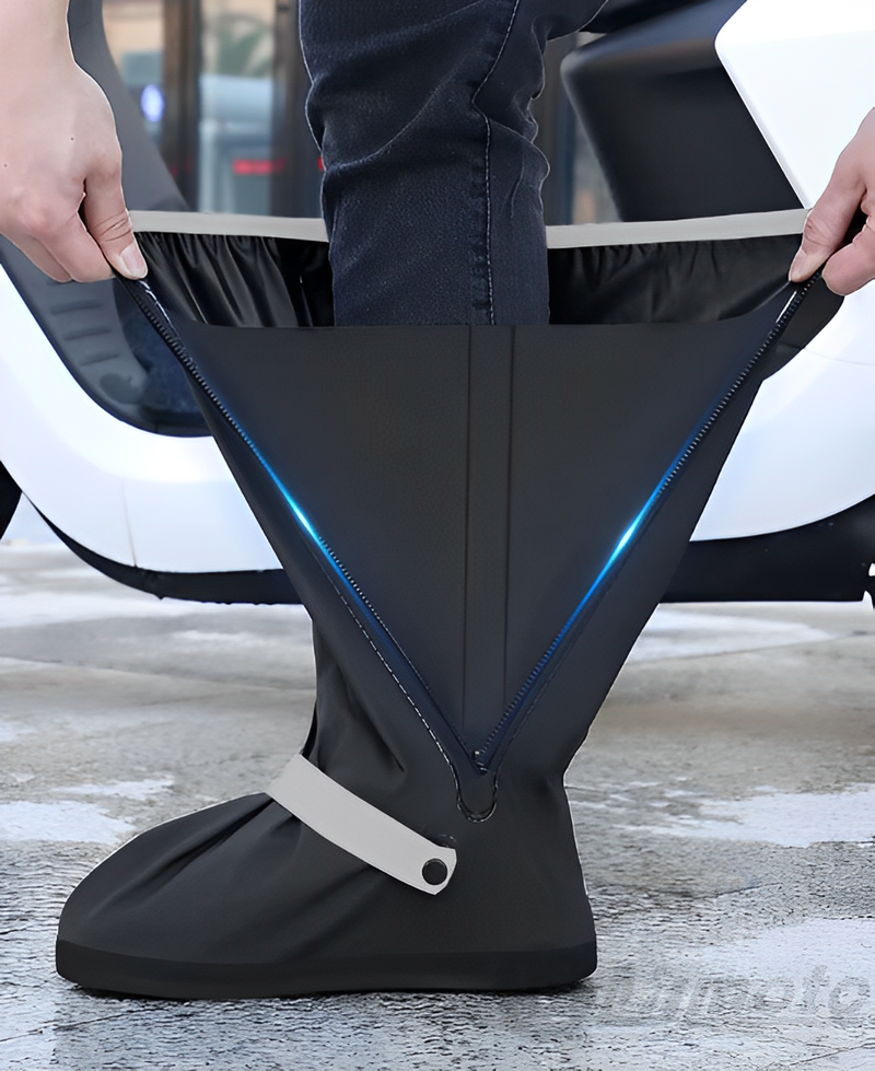Capas de Bota Impermeáveis Antiderrapante Unissex Motociclistas - MJMOTO