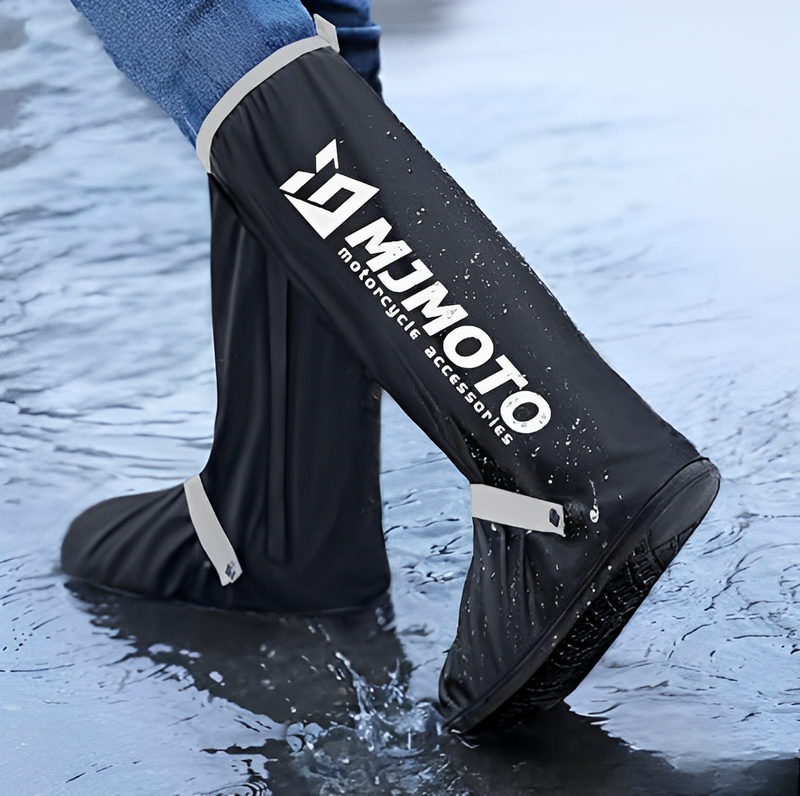 Capas de Bota Impermeáveis Antiderrapante Unissex Motociclistas - MJMOTO