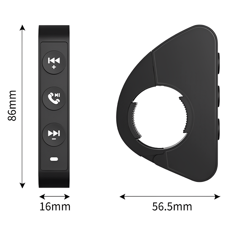 Controle de Mídia Bluetooth à Prova D'água para Moto