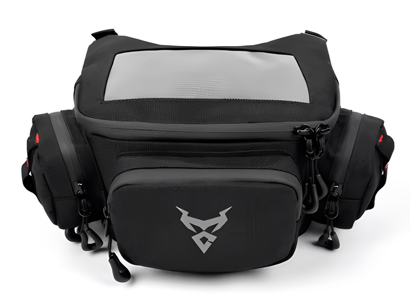 Bolsa de Guidão Impermeável com Tela Touch para Motociclistas