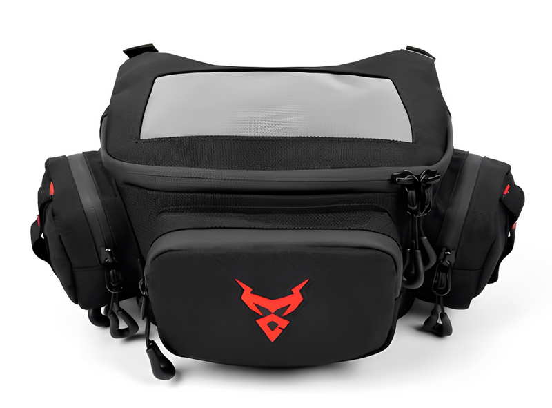 Bolsa de Guidão Impermeável com Tela Touch para Motociclistas