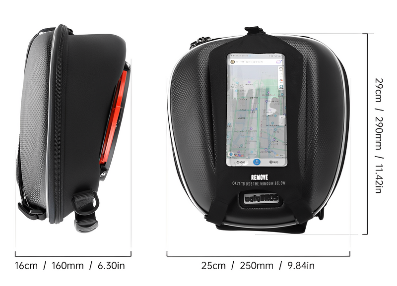 Bolsa de Tanque Impermeável Tanklock para Motocicleta — 3,8 Litros