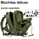 Mochila Impermeável, 45L, Aventuras - Tática Militar