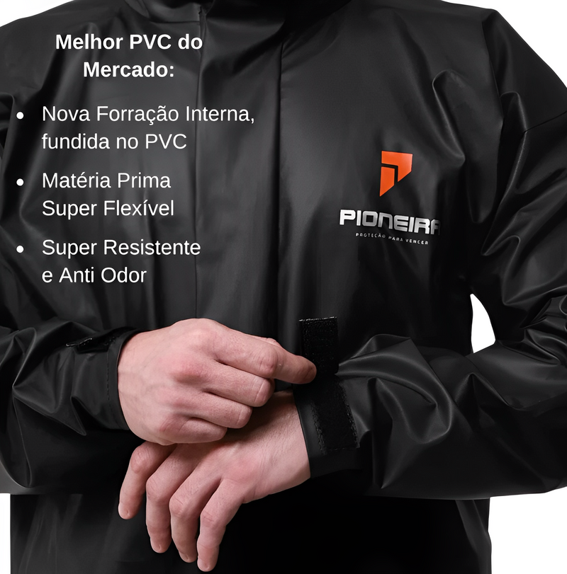 Conjunto Capa de Chuva Plus Size - Pioneira