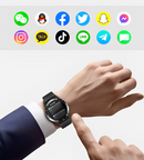 Relógio com fones - X7 2 em 1 Smart Watch com Fones de Ouvido