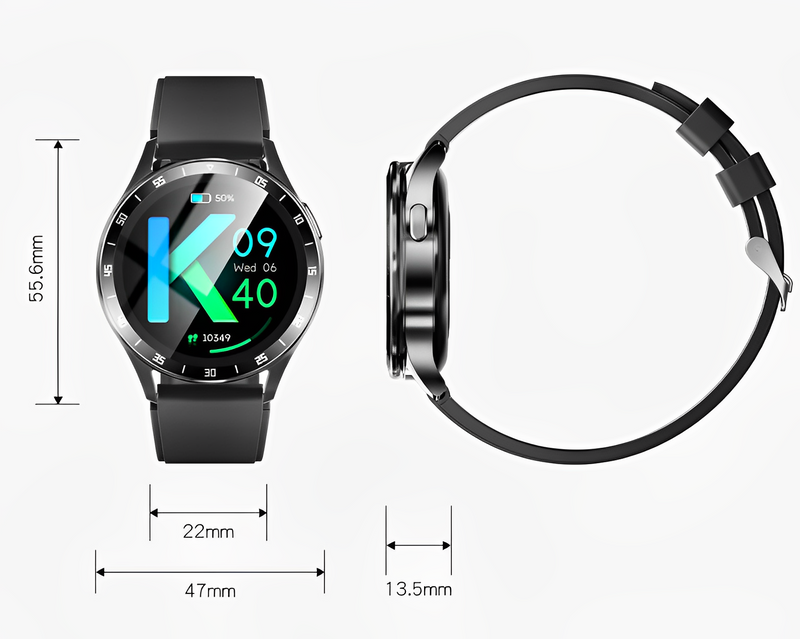 Relógio com fones - X7 2 em 1 Smart Watch com Fones de Ouvido