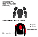 Jaqueta de Verão Refletiva Riding Tribe