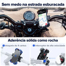 Suporte de Celular para Motocicleta Joyroom 360° - Universal, Antichoque e Rotativo